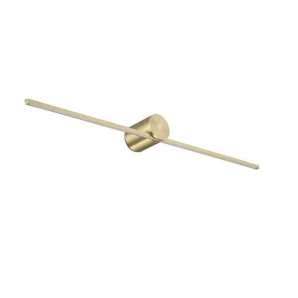 LED Wandleuchte Aurelia Slim 7W Gold IP44 3000K Moderne Spiegelleuchte 60 cm.