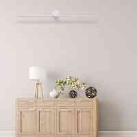 LED Wandleuchte Aurelia Slim 7W Gold IP44 3000K Moderne Spiegelleuchte 60 cm.