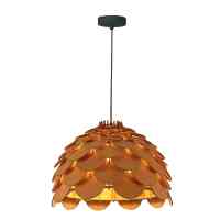 Pendelleuchte Borea Skandinavische Ø50 cm E27 Naturholz | Japandi & Boho Design