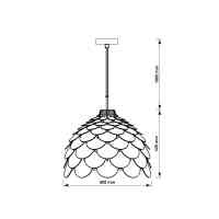 Pendelleuchte Borea Skandinavische Ø50 cm E27 Naturholz | Japandi & Boho Design