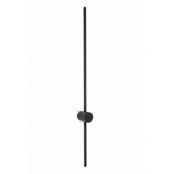 Indirekt GRAZIANO WALL 100 BK LED Wandleuchte 100 cm Schwarz 16W 3000K