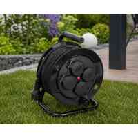 Verlängerungskabel mit Kabeltrommel 50m IP44 Outdoor 4-fach Steckdose 3x1,5mm² Verlängerung