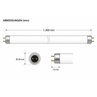 Philips MASTER TL-D 36W/830 Super 80 T8 G13 Leuchtstoffröhre Warmweiß 3000K