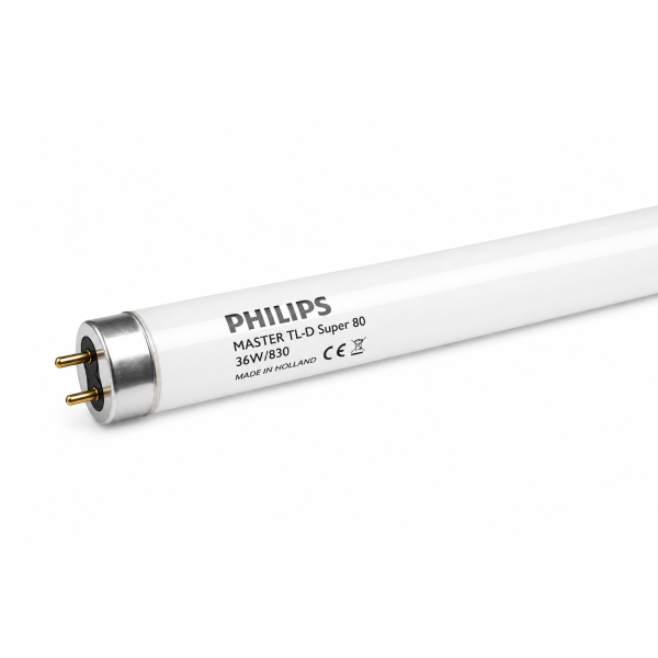 25 Pack Philips MASTER TL-D 36W/830 Super 80 T8 G13 Leuchtstoffröhre Warmweiß 3000K