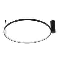 Anello L LED Ring-Deckenleuchte Ø 90 cm Schwarz...