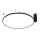 Anello L LED Ring-Deckenleuchte Ø 90 cm Schwarz 49W CCT 3000/4000/6000K