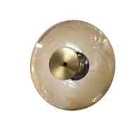 ANDORA WALL LED Wandleuchte Glas Amber Messing | 20 & 30 cm