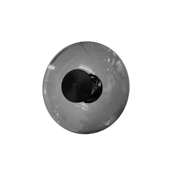 ANDORA WALL LED Wandleuchte Glas SMOKY Schwarz | 20 & 30 cm