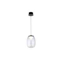 LED Pendelleuchte PAMELA 20 Clear | Moderne Transparent Glas Hängeleuchte