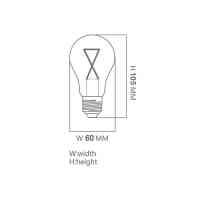 3er-Pack OSRAM LED BASE Classic A60 Filament E27 6,5 W – 806 lm – 4000 K