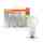 3er-Pack OSRAM LED BASE Classic A60 Filament E27 6,5 W – 806 lm – 4000 K
