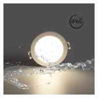 LED Einbaustrahler 5W Ø68mm IP65 TRIAC Dimmbar 3000K Weiß