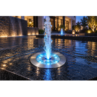 LED Fontänenbeleuchtung 6W IP68 Ø130 mm...