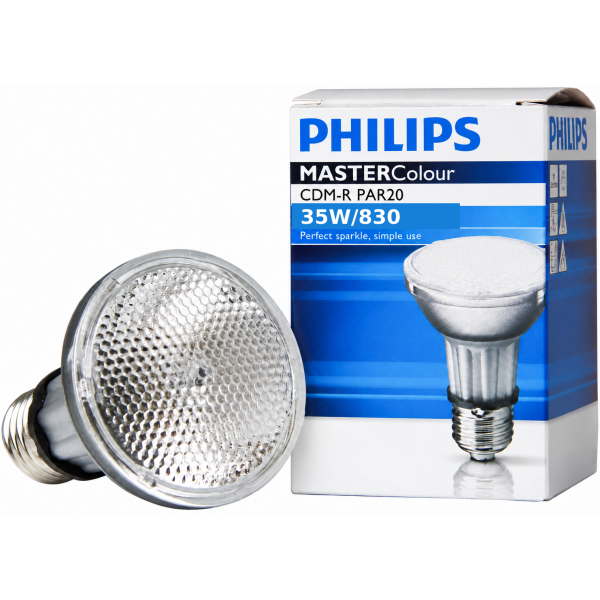 Philips MASTERColour CDM-R PAR20 35W/830 E27 3000K 1900lm 30°