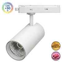 LED Schienenstrahler 28-40W 1-Phasen CRI >92 ideal...