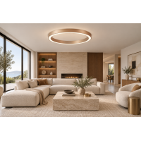 LED Ringleuchte Gold Ø40-120 cm CCT dimmbar ab 60 cm