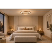 LED Ringleuchte Gold Ø40-120 cm CCT dimmbar ab 60 cm