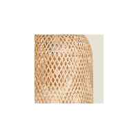Bambora Pure Bambus-Pendelleuchte Natur Ø 30 cm E27 – handgeflochtenes Boho Design