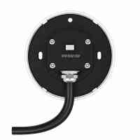 Runde LED-Wandeinbauleuchte 3W 3CCT IP65 Ø91 mm Weiß/Schwarz 100 lm