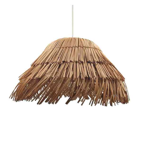 Natura Loom 58 Rattan-Pendelleuchte E27 Natur Ø 58 cm – Design-Hängeleuchte