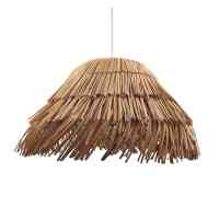 Natura Loom 58 Rattan-Pendelleuchte E27 Natur Ø 58...