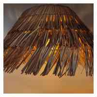 Natura Loom 58 Rattan-Pendelleuchte E27 Natur Ø 58 cm – Design-Hängeleuchte