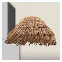 Natura Loom 58 Rattan-Pendelleuchte E27 Natur Ø 58 cm – Design-Hängeleuchte