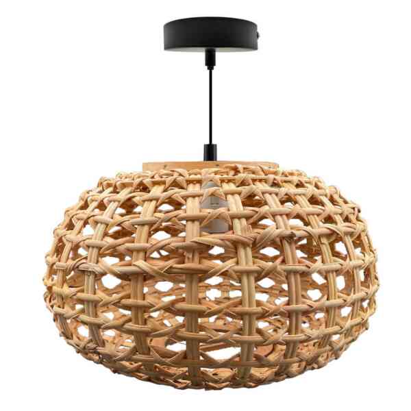 Natura Weave 33 Pendelleuchte – Flechtschirm Natur Ø 33 cm, E27
