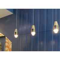 KDLN Yuma Designer-Pendelleuchte Messing Opalglas Ø11 cm E27 dimmbar
