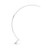 KDLN Standleuchte Kyudo Weiß – Dimmbar – Modernes Bogen-Design – 2700K Warmweiß